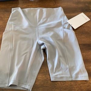 Lululemon Align 8inch pockets grey
